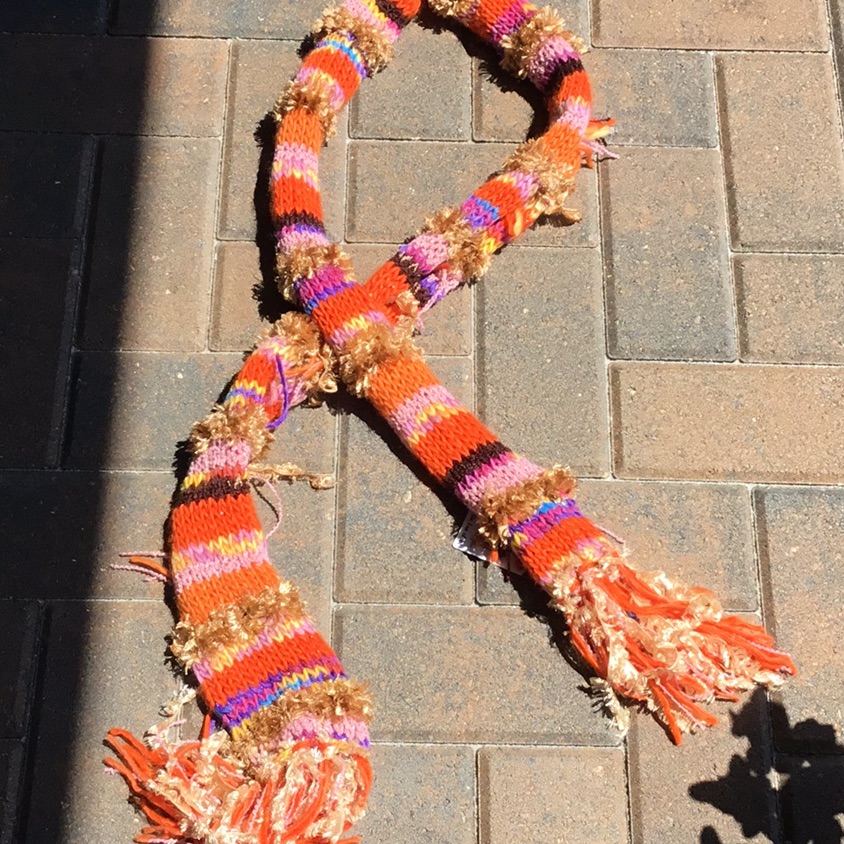 Multi Colored String Scard